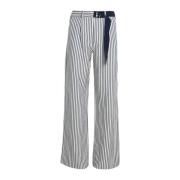 Dames Straight Leg Broek Tommy Hilfiger , Multicolor , Dames