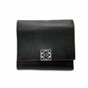 Pre-owned Canvas wallets Loewe Pre-owned , Black , Dames