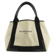 Pre-owned Fabric balenciaga-bags Balenciaga Vintage , Beige , Dames