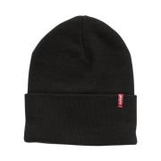 Mannen Beanie Muts Levi's , Black , Heren