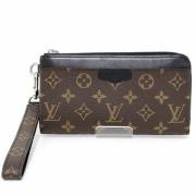 Pre-owned Leather wallets Louis Vuitton Vintage , Brown , Dames