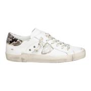 Vintage Distressed Sneakers Philippe Model , White , Dames