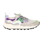 Grijze Sneakers voor Buitensport Flower Mountain , Multicolor , Heren