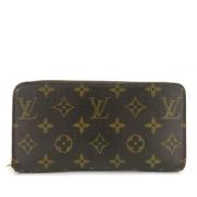 Pre-owned Canvas wallets Louis Vuitton Vintage , Brown , Dames