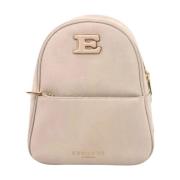 EBA Soft Rugzak voor Vrouwen Ermanno Scervino , Beige , Dames