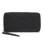 Pre-owned Fabric wallets Louis Vuitton Vintage , Black , Dames