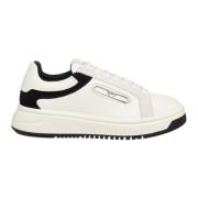 Multicolor Vetersluiting Sneakers Emporio Armani , White , Dames