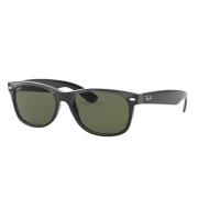 Nieuwe Wayfarer Zonnebril Zwart Groen Ray-Ban , Black , Unisex