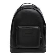 Stijlvolle Rits Multipocket Rugzak Emporio Armani , Black , Heren