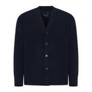 Blauwe Sweaters voor Mannen Roberto Collina , Blue , Heren