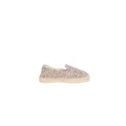 Raffia Espadrilles van Katoen Manebí , Beige , Dames