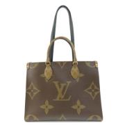 Pre-owned Fabric louis-vuitton-bags Louis Vuitton Vintage , Brown , Da...