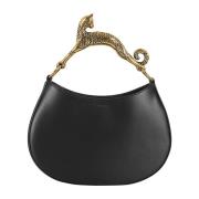 Kattenhandvat Hobo Tas Lanvin , Black , Dames