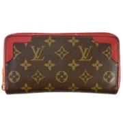 Pre-owned Canvas wallets Louis Vuitton Vintage , Brown , Dames