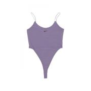Chill Knit Bodysuit voor actieve vrouwen Nike , Purple , Dames