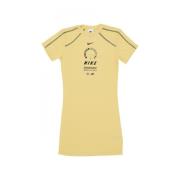 Sportswear Femme Dress Saturn Gold Nike , Yellow , Dames