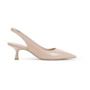 Elegante Slingback Sandaal Stuart Weitzman , Beige , Dames