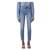 Skinny Jeans met Love Birds Applicatie Pinko , Blue , Dames