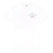 Wit Katoenen Athletic Group T-Shirt Sporty & Rich , White , Heren