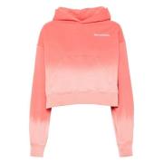 Logo Geborduurde Hoodie van Katoen Sporty & Rich , Pink , Dames