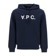 Hoodie Grand V A.p.c. , Blue , Dames