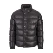 Grijze Gourette Donsjas Moncler , Gray , Heren