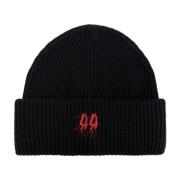 Pet met logo 44 Label Group , Black , Heren