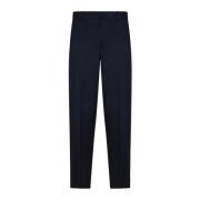 Blauwe Chino Broek Slim Fit Emporio Armani , Blue , Heren