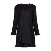 Jurk met lange mouwen Emporio Armani , Black , Dames