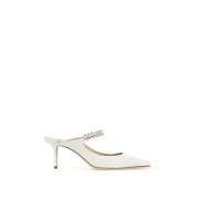 Kristalversierde Bing Muiltjes Jimmy Choo , White , Dames