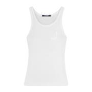 Visser Motief Wit T-shirt Jacquemus , White , Heren