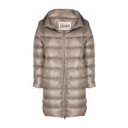 Dove Grey Donsgevulde Jas Herno , Gray , Dames