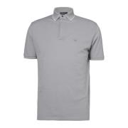 Stijlvolle Polo T-shirts en Polos Emporio Armani , Gray , Heren