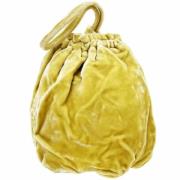 Pre-owned Fabric prada-bags Prada Vintage , Yellow , Dames