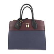 Pre-owned Fabric louis-vuitton-bags Louis Vuitton Vintage , Blue , Dam...