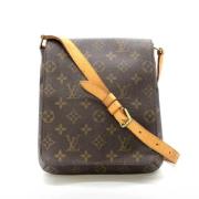 Pre-owned Leather shoulder-bags Louis Vuitton Vintage , Brown , Dames