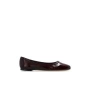 Leren Ballet Flats Marcie Chloé , Red , Dames