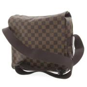 Pre-owned Fabric shoulder-bags Louis Vuitton Vintage , Brown , Dames