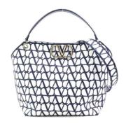 Pre-owned Fabric handbags Valentino Vintage , Gray , Dames