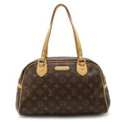 Pre-owned Canvas louis-vuitton-bags Louis Vuitton Vintage , Brown , Da...