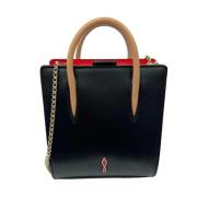 Pre-owned Fabric totes Christian Louboutin Pre-owned , Black , Dames