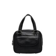 Pre-owned Fabric handbags Burberry Vintage , Black , Dames