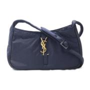 Pre-owned Fabric shoulder-bags Yves Saint Laurent Vintage , Blue , Dam...