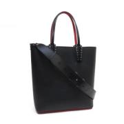 Pre-owned Fabric totes Christian Louboutin Pre-owned , Black , Dames