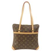 Pre-owned Fabric louis-vuitton-bags Louis Vuitton Vintage , Brown , Da...