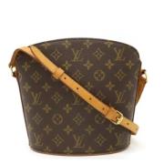 Pre-owned Fabric louis-vuitton-bags Louis Vuitton Vintage , Brown , Da...