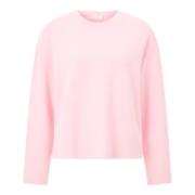 Zachte Crew Neck T-Shirt Rich & Royal , Pink , Dames