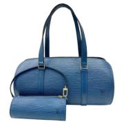 Pre-owned Fabric louis-vuitton-bags Louis Vuitton Vintage , Blue , Dam...