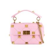 Pre-owned Fabric shoulder-bags Valentino Vintage , Pink , Dames