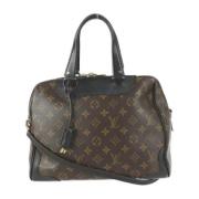 Pre-owned Fabric louis-vuitton-bags Louis Vuitton Vintage , Brown , Da...